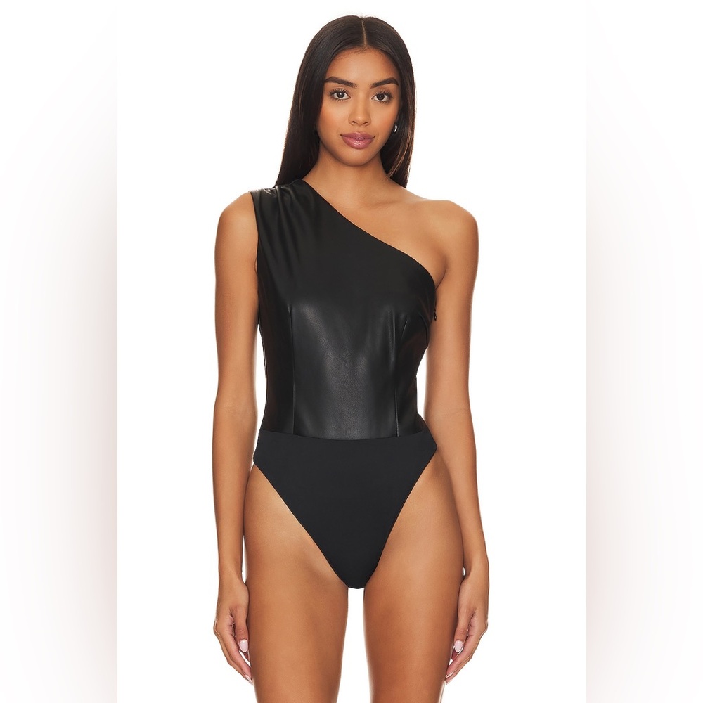 Karina Grimaldi Crisanta Bodysuit in‎ Black - Picture 9 of 17